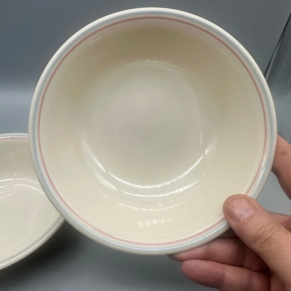 Corelle ceramic cereal bowls (2)